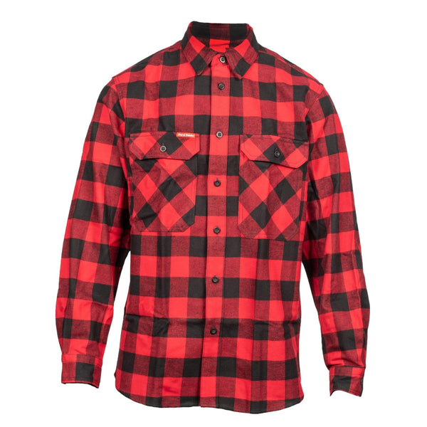 Hard Yakka Long Sleeve Check Flannel Shirt