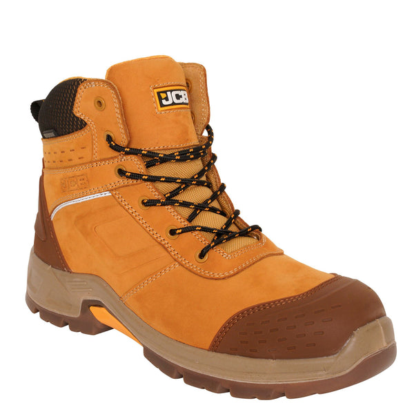 JCB Workwear Fastrac S3 Metal Free Waterproof Safety Boots