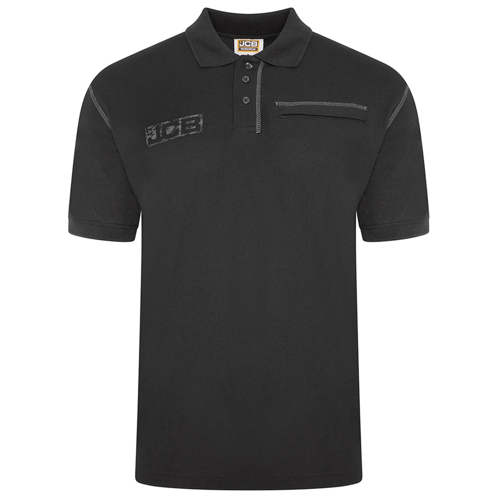 JCB Workwear Trade Work Short Sleeve Polo Shirt