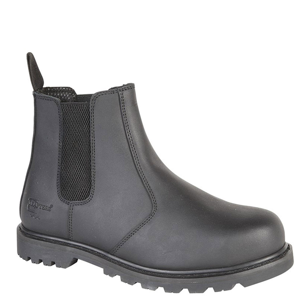 Grafters M539 Safety Toe-Cap Chelsea Boots