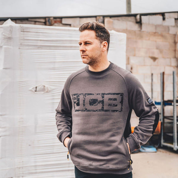 JCB Workwear Trade Crew Sweatshirt