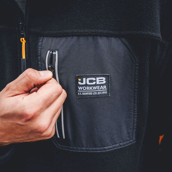 JCB Workwear Trade Full Zip Fleece Jacket