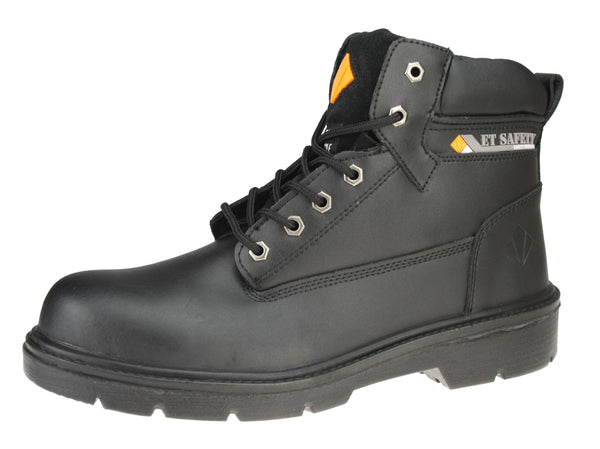 ET Safety I0006 SBP Lightweight Steel Toecap Leather Work Safety Boots