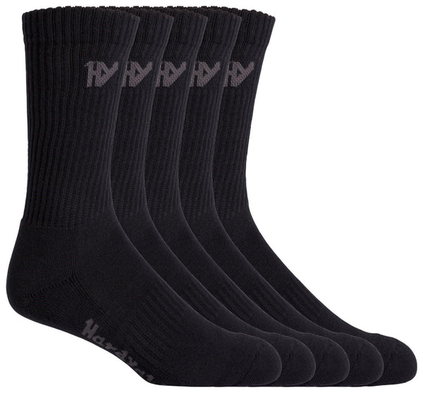 Hard Yakka Crew Work Socks (5 Pack)