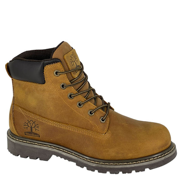 Woodland M 030 6 Eye Padded Utility Work Boots