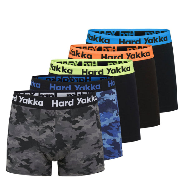 Hard Yakka Men's Cotton Trunks (5 Pack)