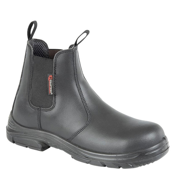 Grafters M9502A Steel Toe-Cap Dealer Safety Boots