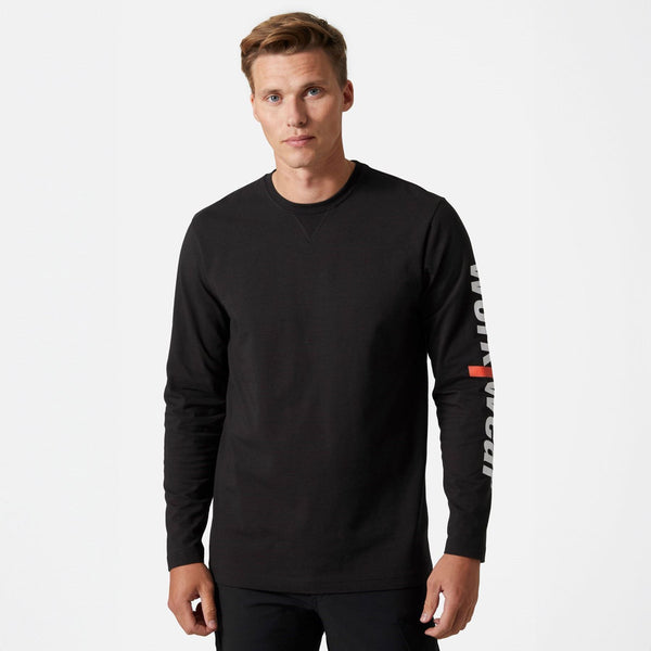 Helly Hansen Workwear Logo Longsleeve T-Shirt