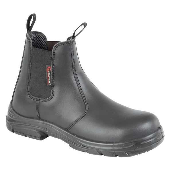 Grafters M 9502 Super Wide Eeee Fitting Safety Dealer Boots