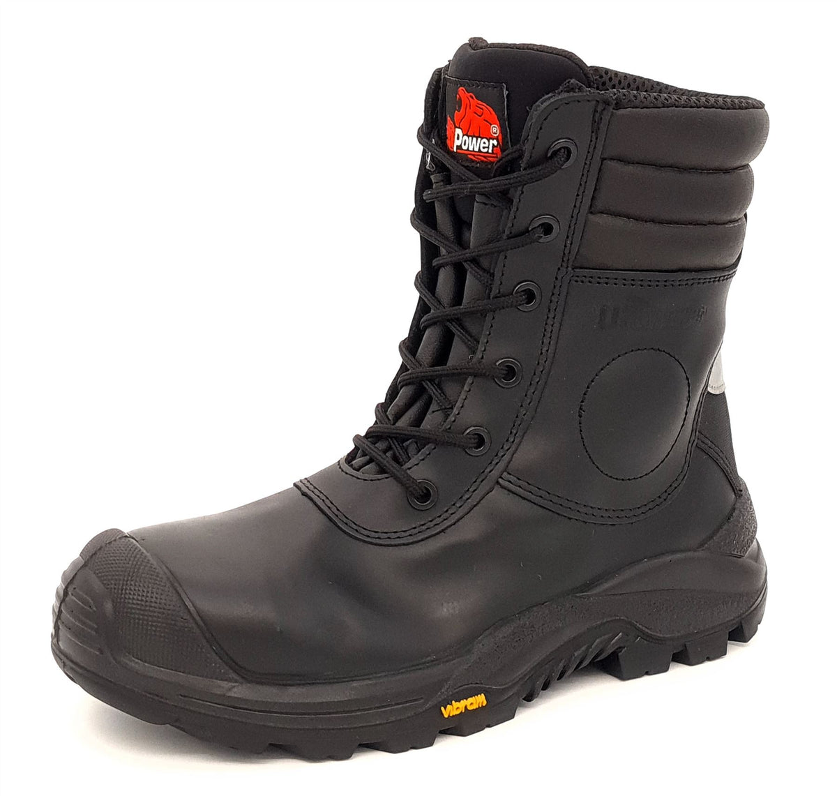 U-Power Leopard Hi Leg Vibram Lace Up Safety Work Boots