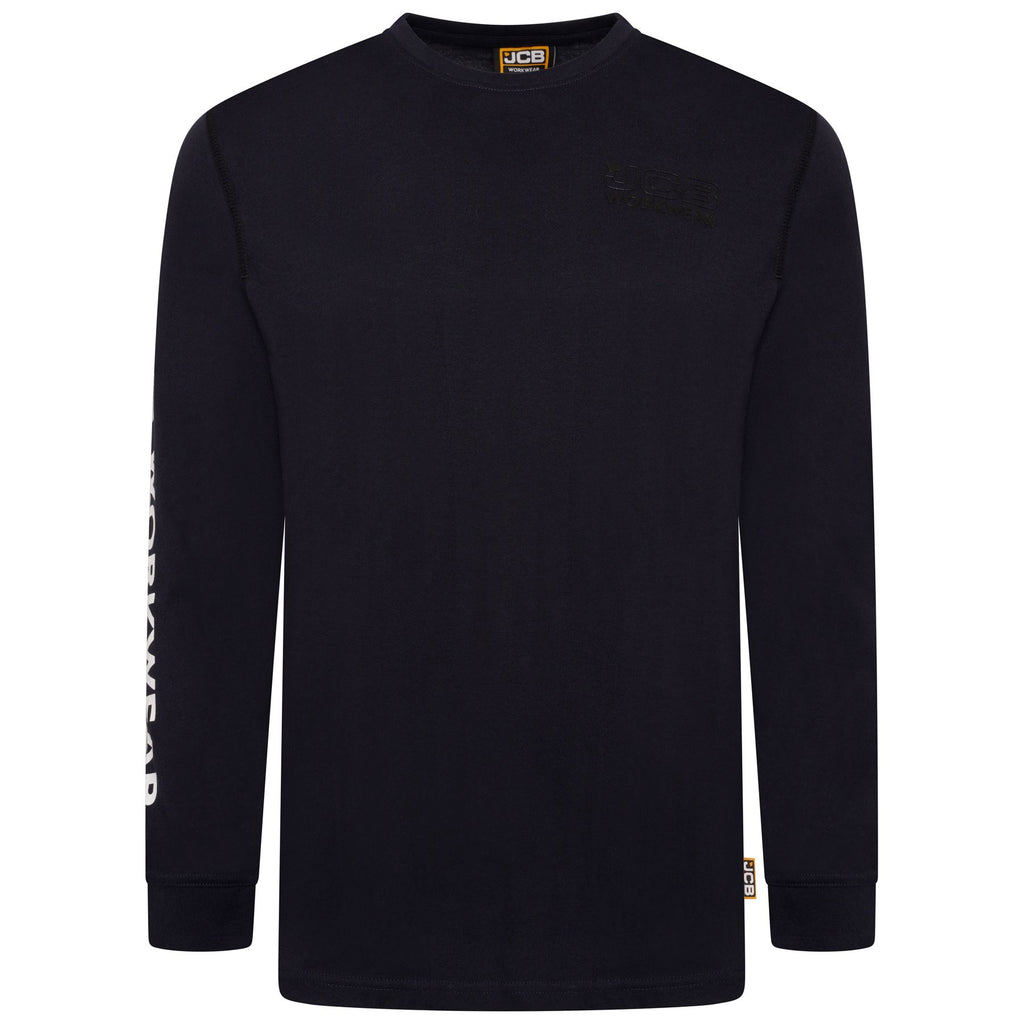 JCB Workwear Banner Long Sleeve T-Shirt