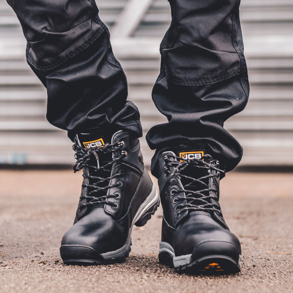 JCB Workwear Fast Track S3 Lace Up Safety Boots