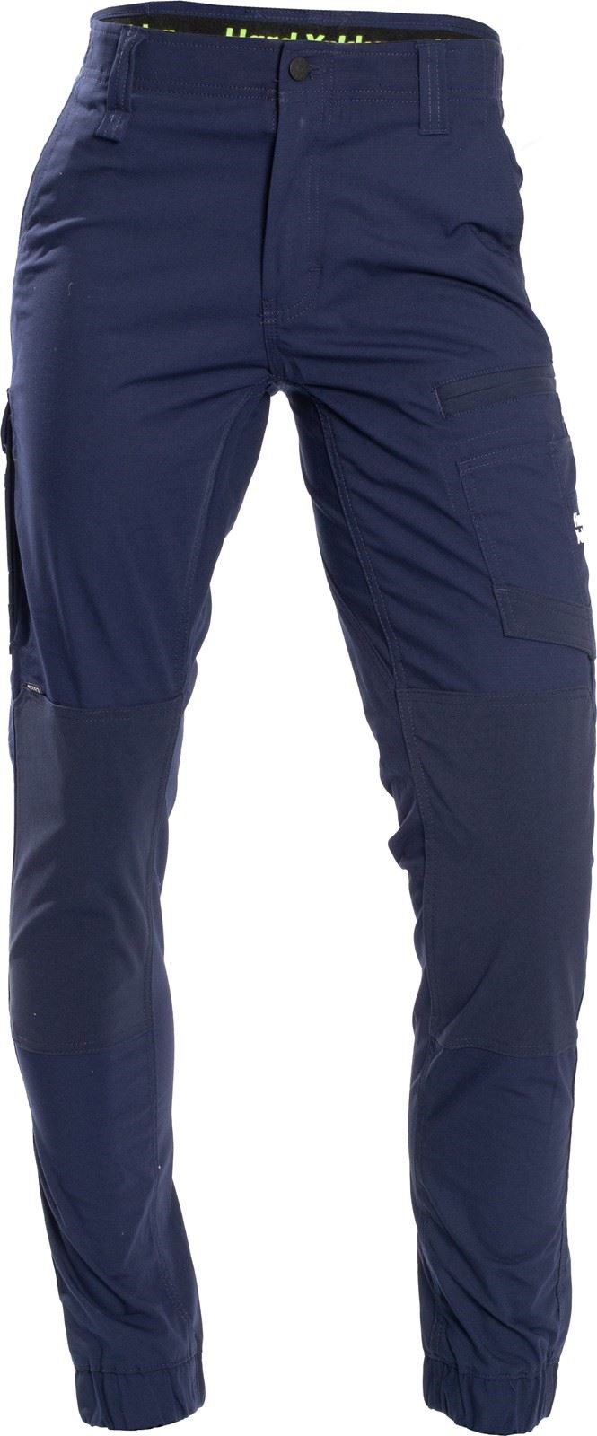 Hard Yakka Raptor Active Cuffed Work Trousers