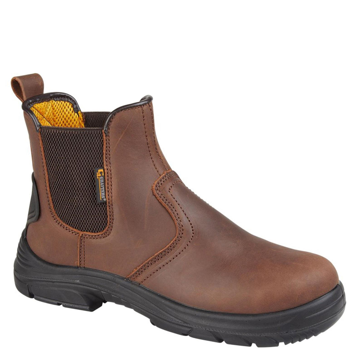 Grafters M 9509 Super Wide Eeee Fit Pull On Safety Dealer Boots