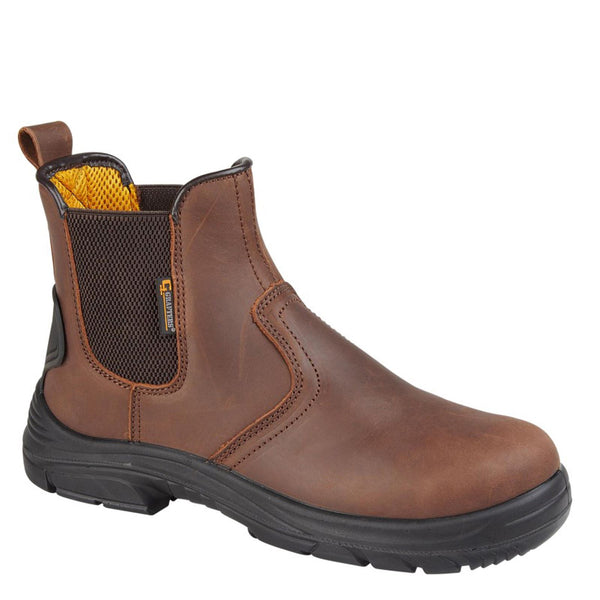 Grafters M 9509 Super Wide Eeee Fit Pull On Safety Dealer Boots