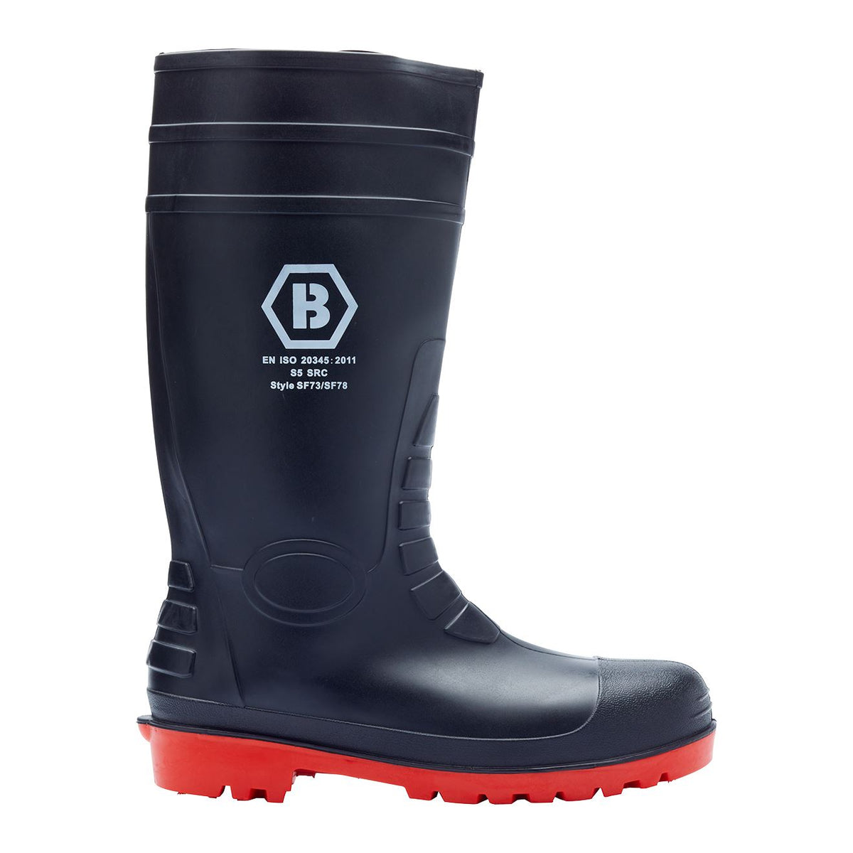 Blackrock Safety Wellingtons - Red Sole