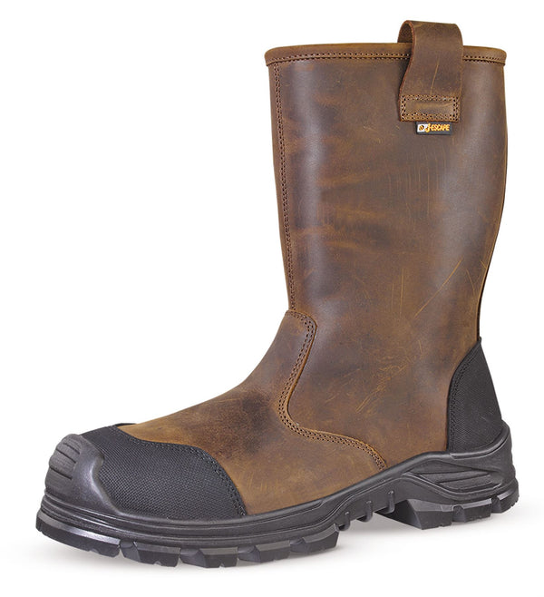 Jallatte Jalcypress JJE45 Fur Lined Safety Rigger Boots