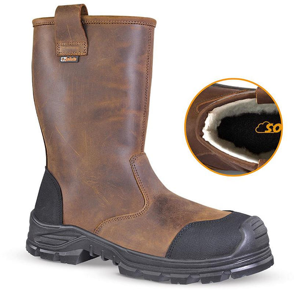 Jallatte Jalcypress JJE45 Fur Lined Safety Rigger Boots