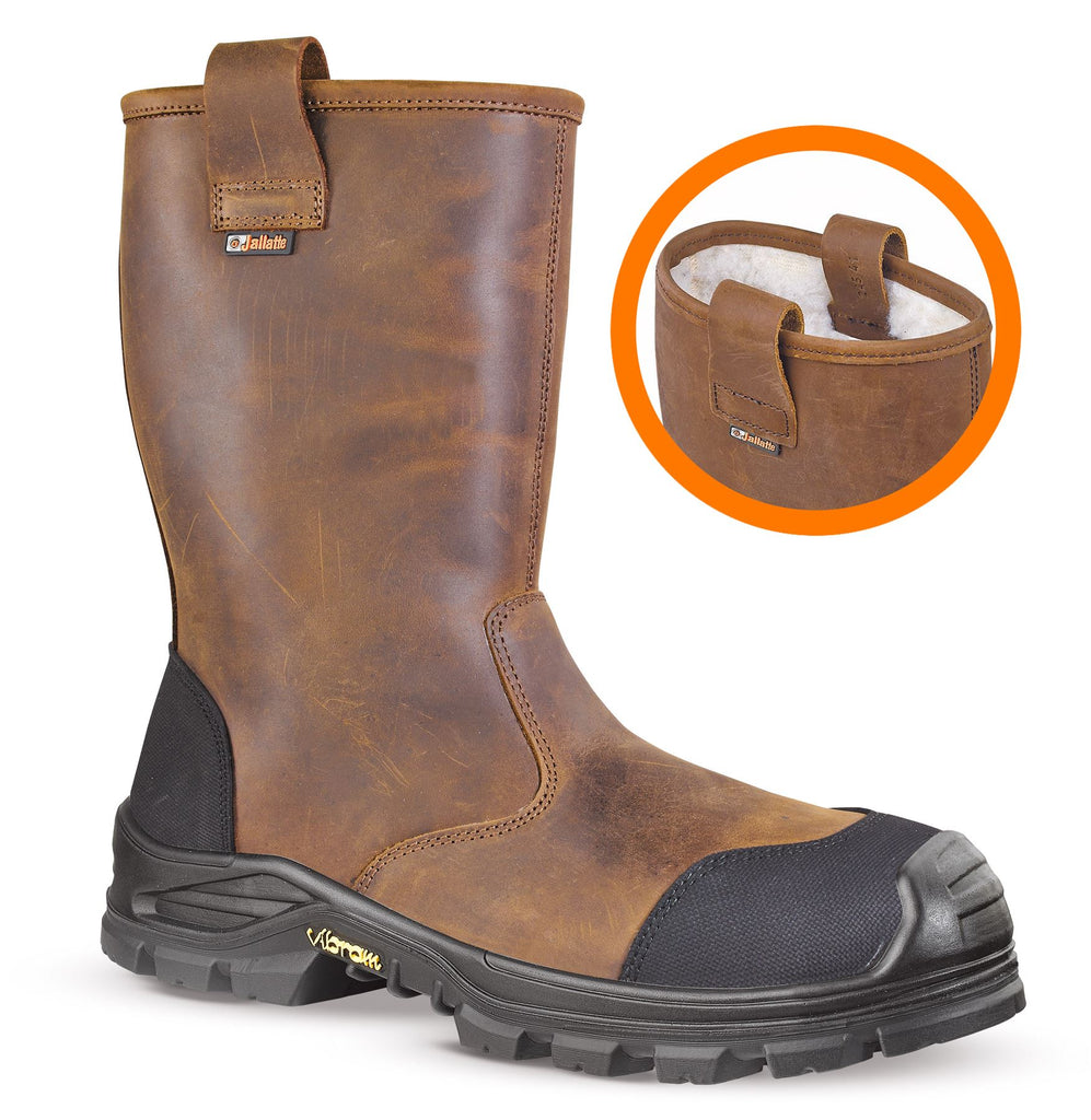 Jallatte Jalbox JJE19 S3 Fur-Lined Safety Rigger Boots