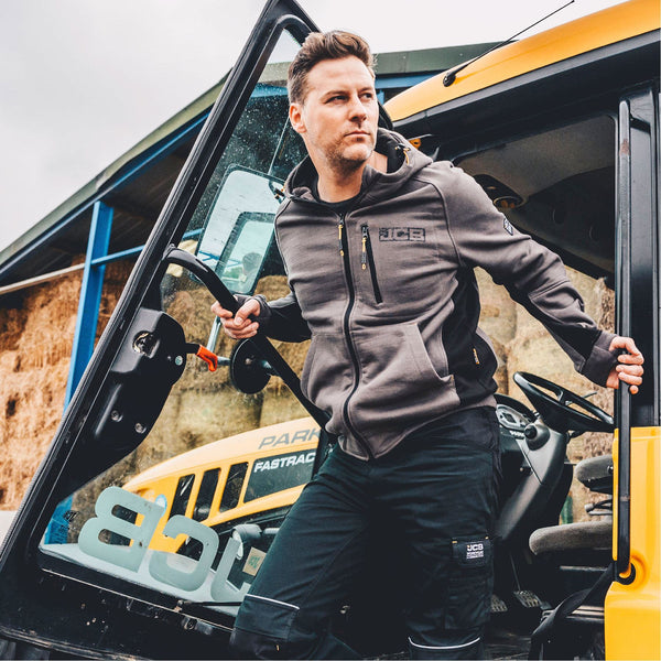 JCB Workwear Trade Zip Up Hoodie