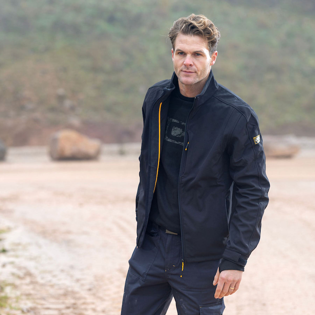 JCB Workwear Trade Softshell Jacket