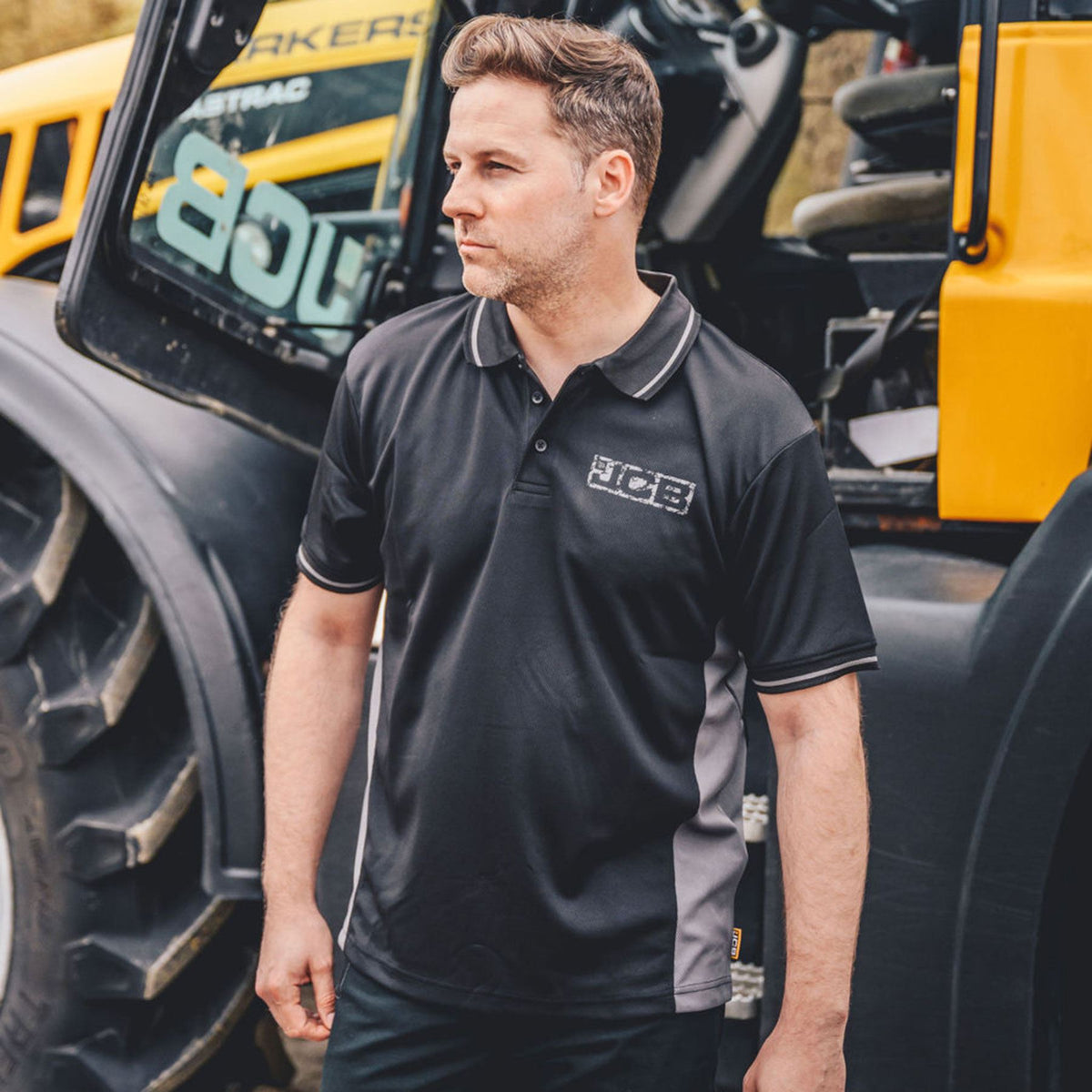 JCB Workwear Trade Performance Polo Shirt