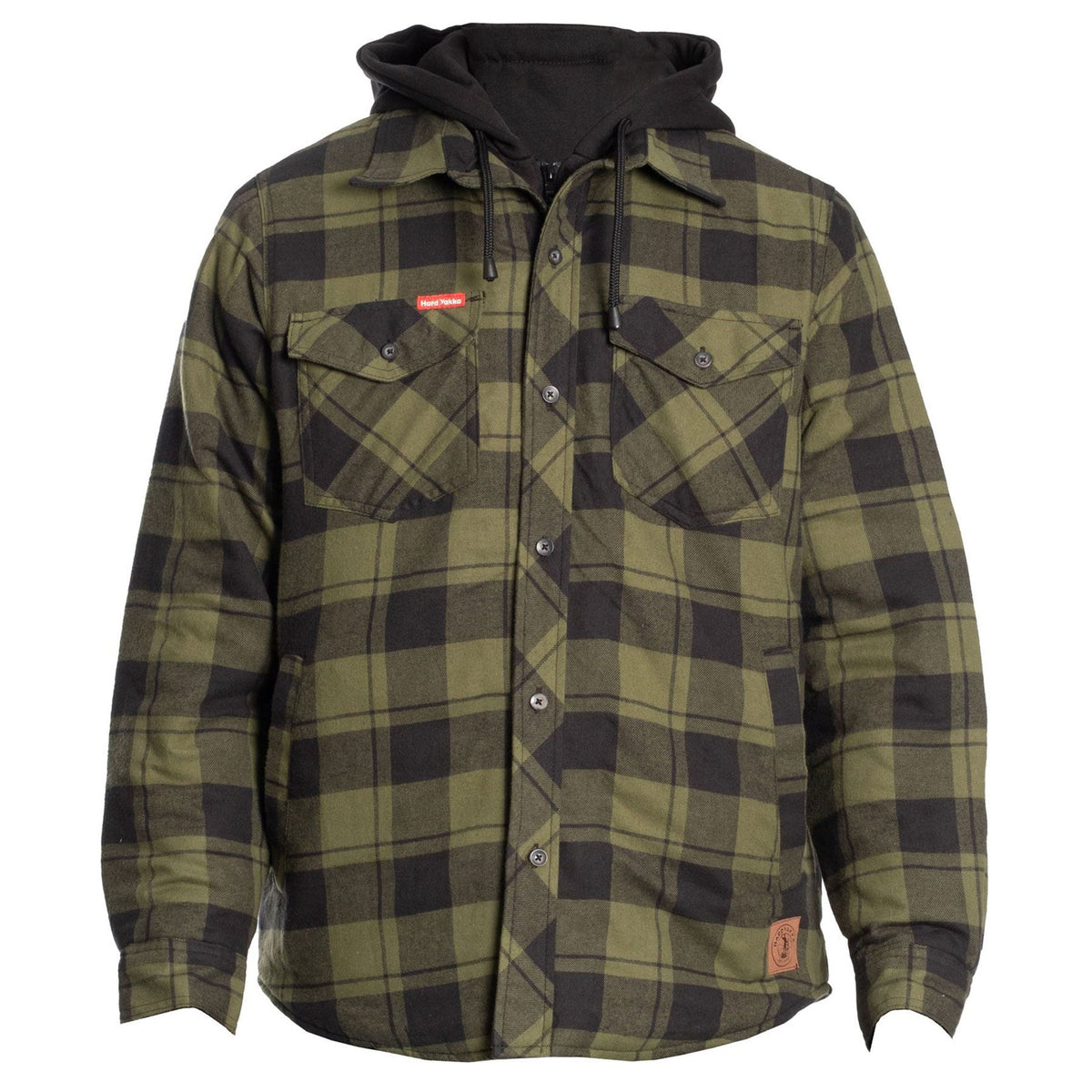 Hard Yakka Quilted Flannel Shacket