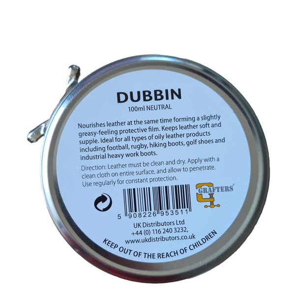 Grafters Dubbin Neutral Grease 100ml