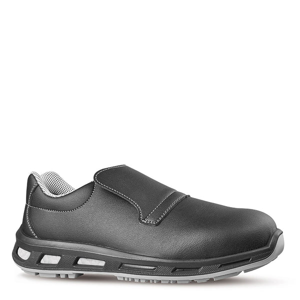 U-Power Noir O S2 FO SR Slip-On Safety Dry Work Shoes