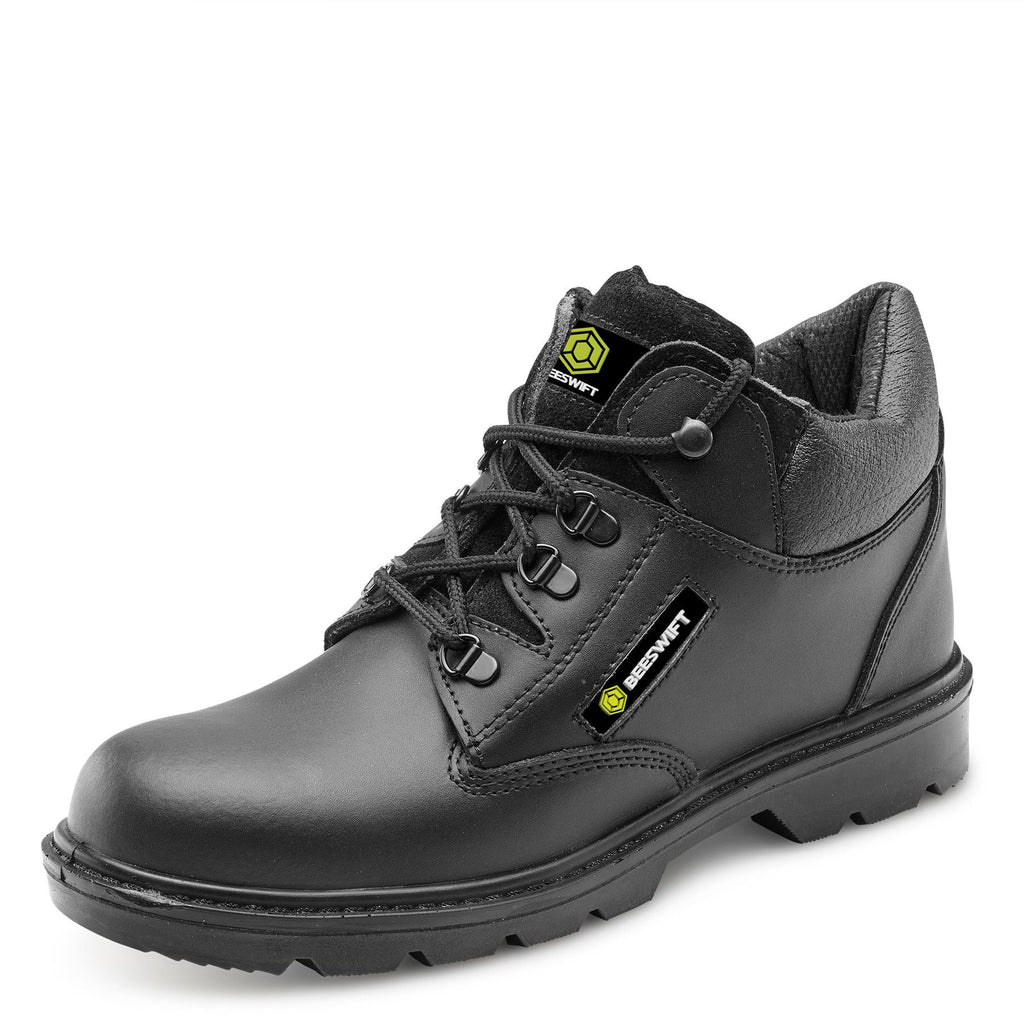 Beeswift S1P Leather Mid Cut Safety Boots