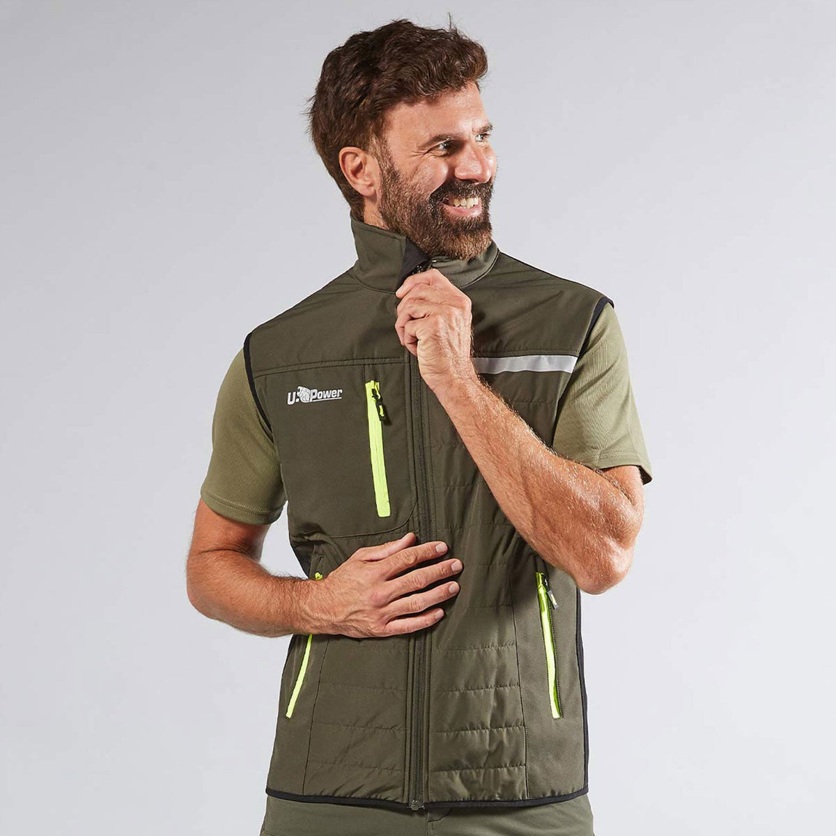 U-Power Wall Padded Work Gilet