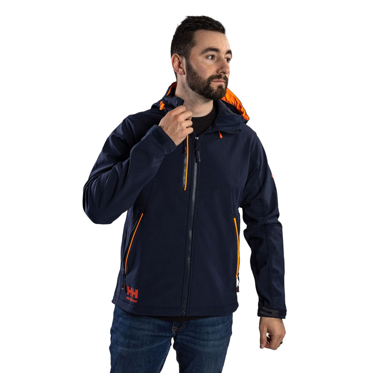 Helly Hansen Workwear Chelsea Evolution Hooded Softshell Jacket