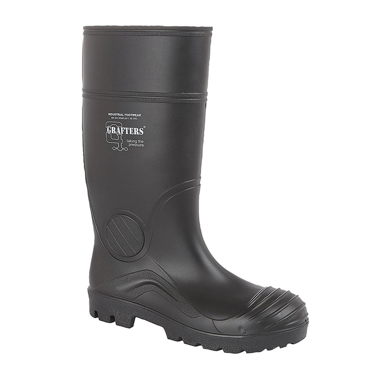 Grafters W 408 Full Length Safety Wellingtons Boots