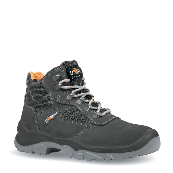 U-Power Real S1P SRC Lace-Up Suede Safety Boots