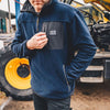 JCB Workwear Trade Heavyweight 1/4 Zip Tech Fleece