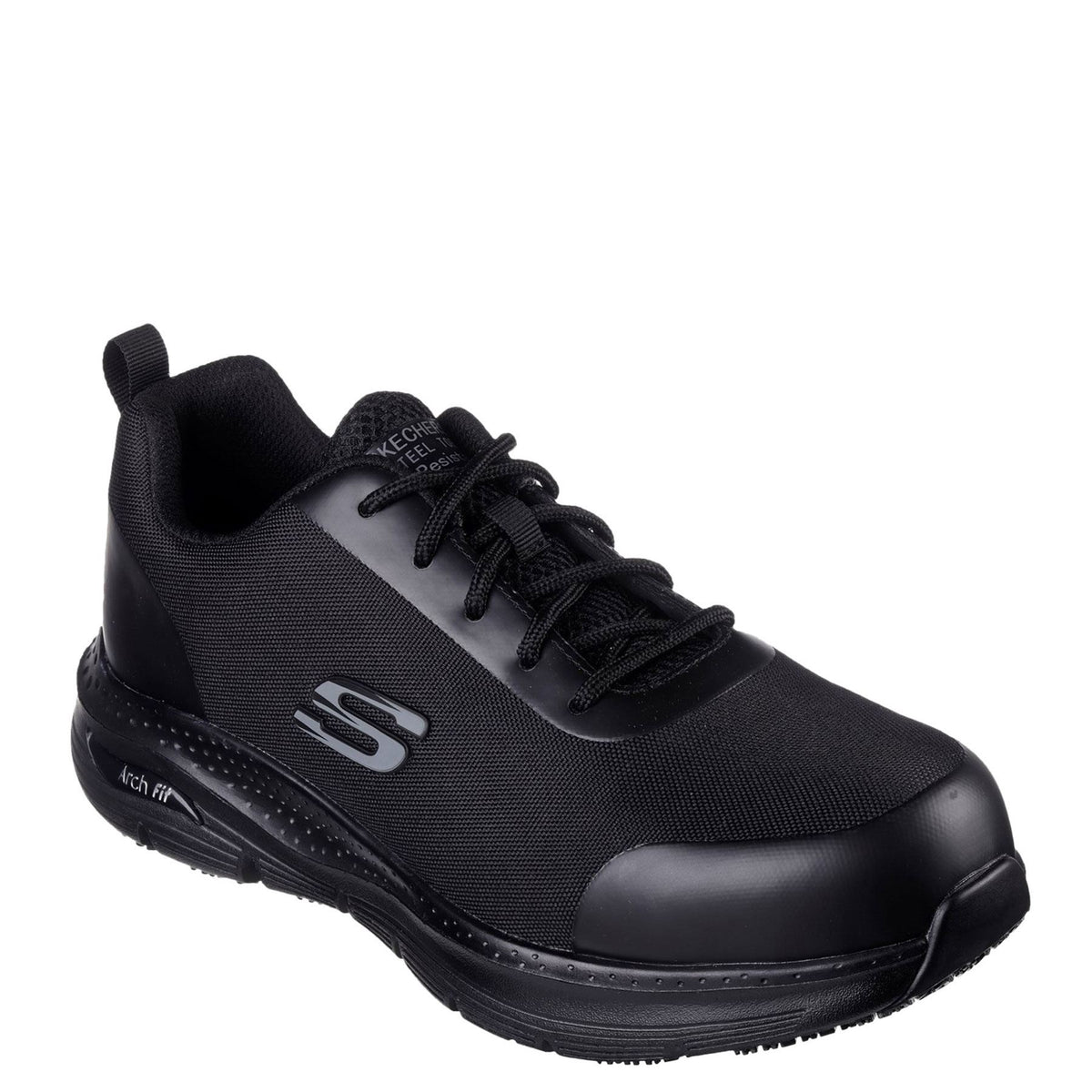 Skechers Work Arch Fit Slip Resistant Ringstap Safety Trainers