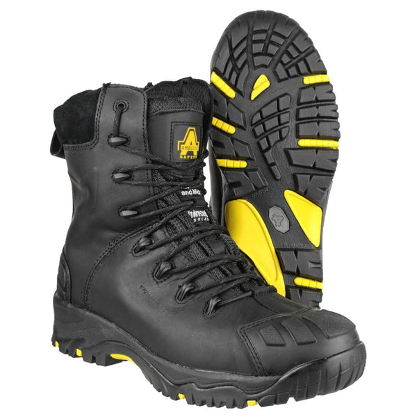 Amblers Safety FS999 Hi-Leg Composite Safety Boots With Side Zip