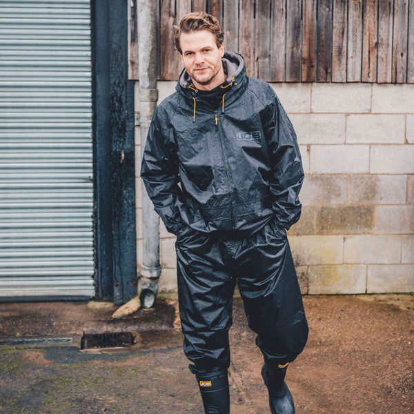 JCB Workwear Two-Piece Rainsuit