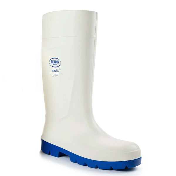 Bekina Steplite Easygrip S4 White Safety Wellington