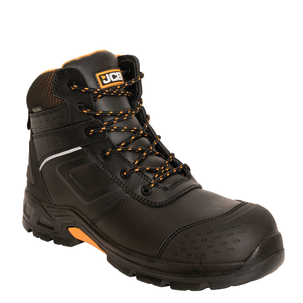 JCB Workwear Fastrac S3 Metal Free Waterproof Safety Boots