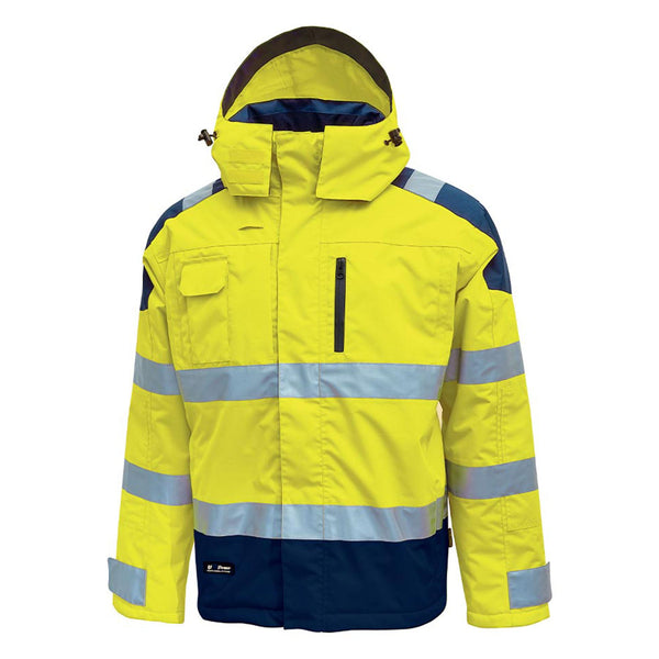 U-Power Defender Hi Vis Waterproof Parka Jacket